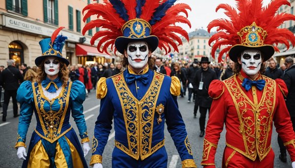 Les costumes les plus extravagants du carnaval de Nice